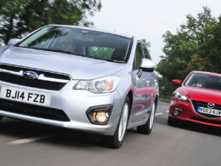 Mazda3 and Subaru Impreza Battle for the Best Hatchback